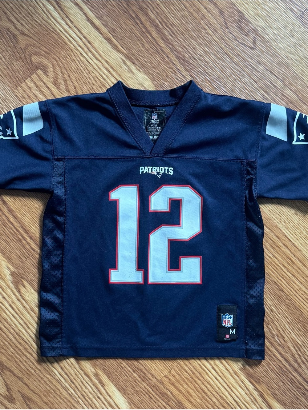 NFL Team Apparel Tom Brady New England Patriots Kids Jersey